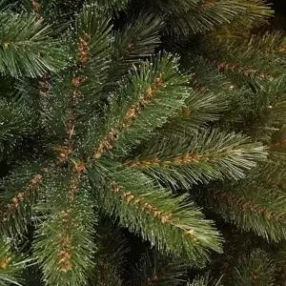 Forest Frosted Slim kunstkerstboom 120xø69cm | groen met bevroren details