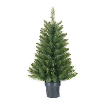 Riverton kerstboompje in pot 90xø58cm | groen