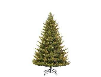 Clive kunstkerstboom 215xø142cm | groen met 280 LED lampjes
