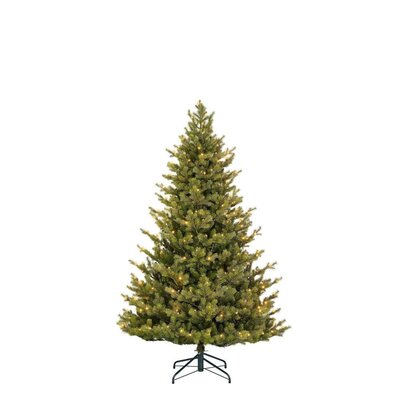 Clive kunstkerstboom 185xø130cm | groen met 200 LED lampjes