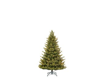 Clive kunstkerstboom 155xø109cm | groen met 160 LED lampjes