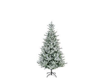 Allison Pine Snowy kunstkerstboom 180xø112cm | wit/met sneeuw