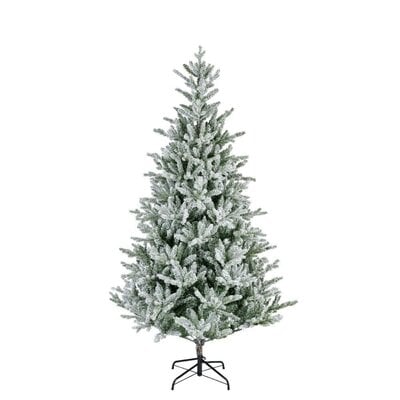 Allison Pine Snowy kunstkerstboom 240xø152cm | wit/met sneeuw