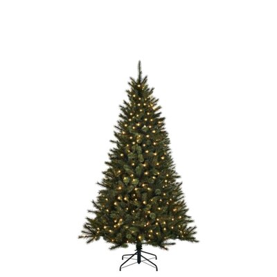 Toronto kunstkerstboom 215xø132cm | groen met 240 LED lampjes