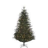 Frasier kunstkerstboom 215xø145cm | groen met 408 LED lampjes
