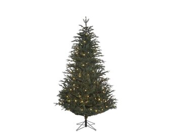Frasier kunstkerstboom 215xø145cm | groen met 408 LED lampjes