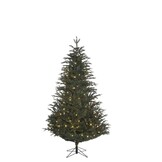 Frasier kunstkerstboom 185xø124cm | groen met 288 LED lampjes