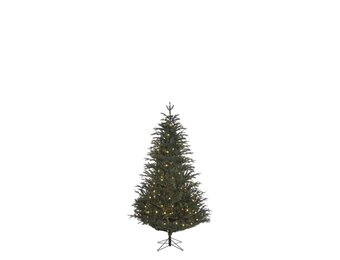 Frasier kunstkerstboom 120xø94cm | groen met 168 LED lampjes