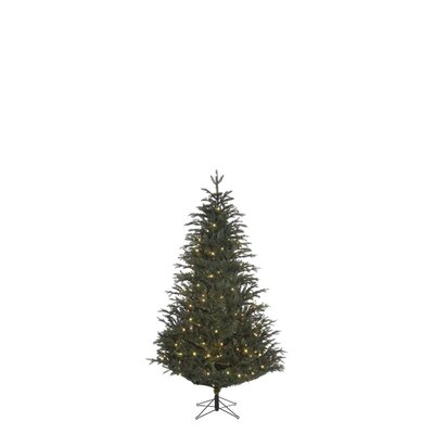 Frasier kunstkerstboom 120xø94cm | groen met 168 LED lampjes