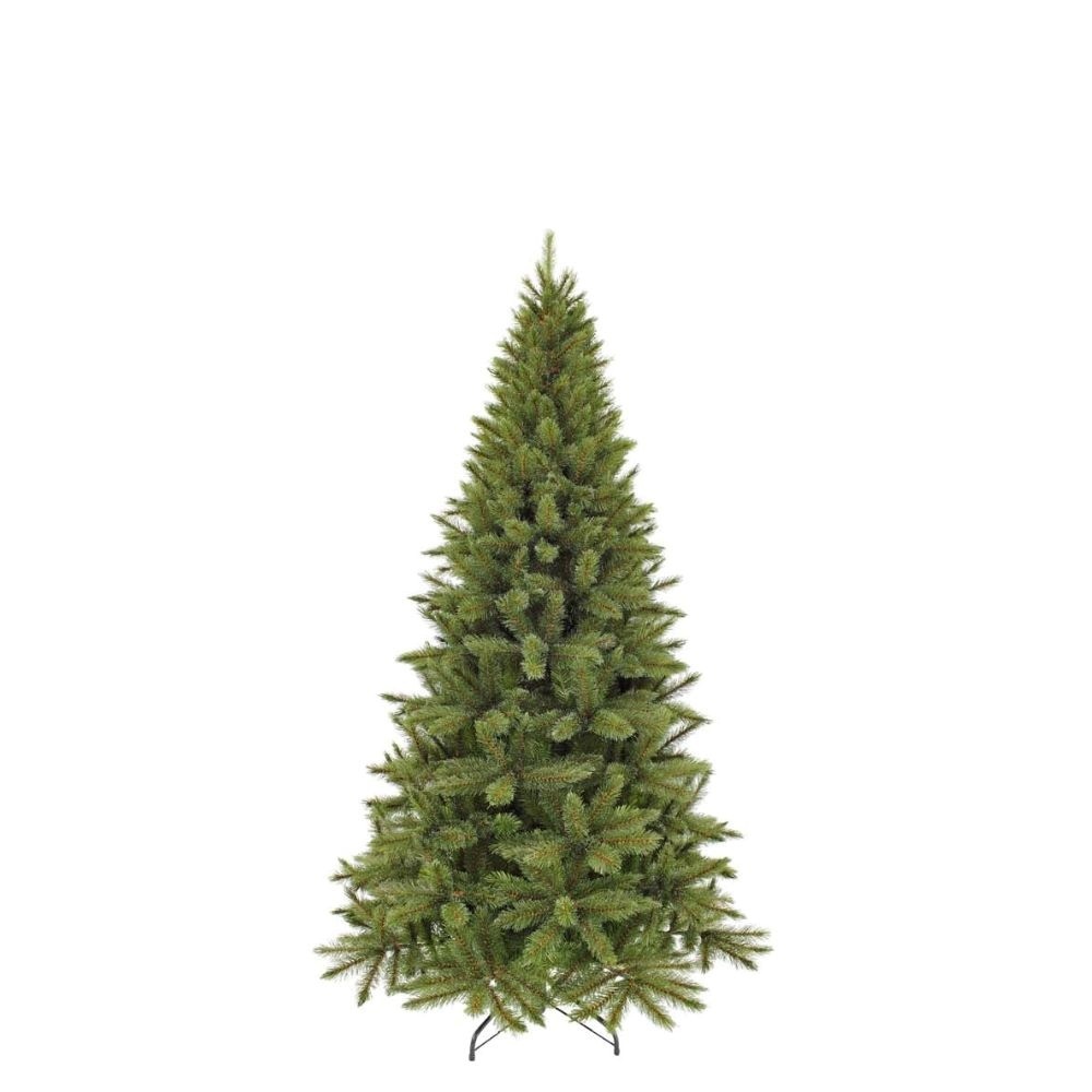 Forest Frosted Slim kunstkerstboom 185xø102cm | groen met bevroren details