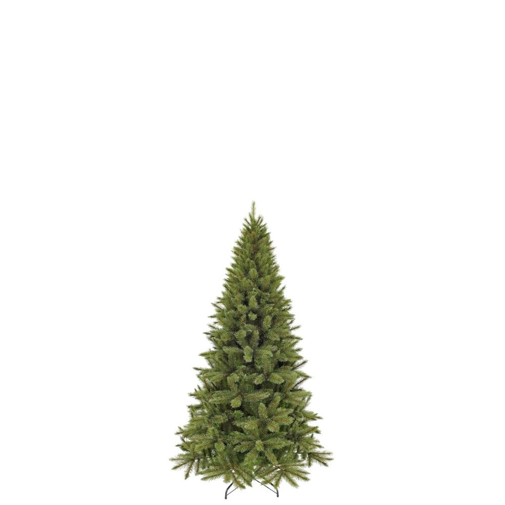 Forest Frosted Slim kunstkerstboom 120xø69cm | groen met bevroren details