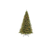 Forest Frosted kunstkerstboom 215xø117cm | groen met bevroren details & 256 LED lampjes