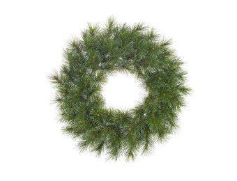 Glendon kerstkrans | groen met bevroren details | 60cm