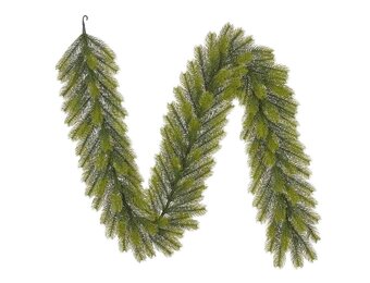 Nigata premium kerstguirlande | groen | 180cm