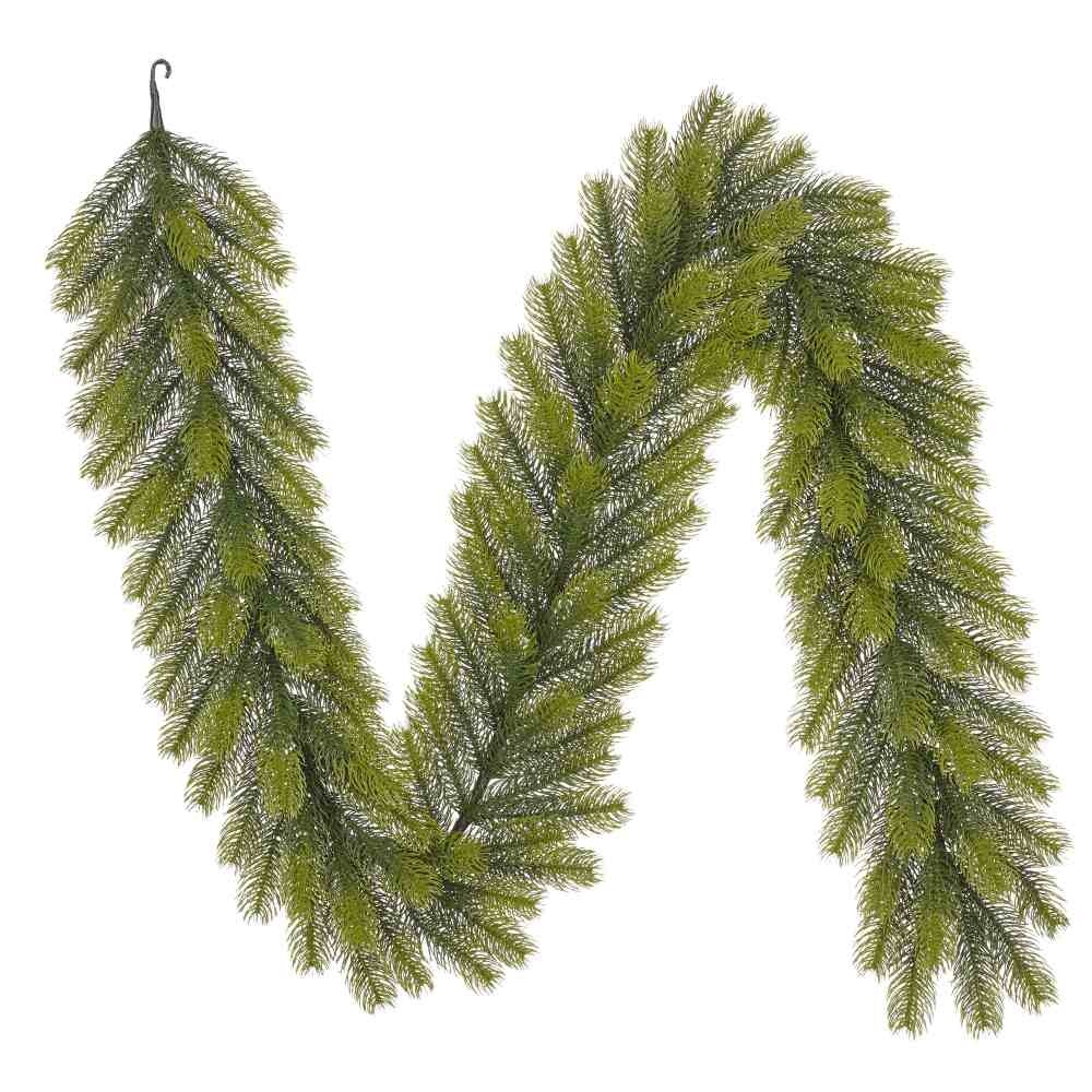 Nigata kerstguirlande | groen | 180cm