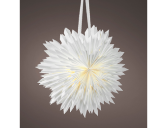 Sneeuwvlok van papier | wit | 60cm