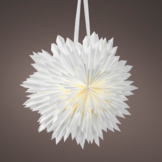 Sneeuwvlok van papier | wit | 40cm