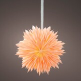 Sneeuwvlok van papier | zacht roze | 50cm