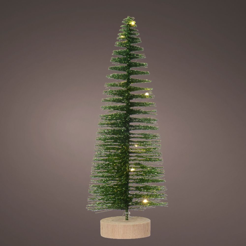 Mini kerstboom groen LED 30cm Kerstland.nl