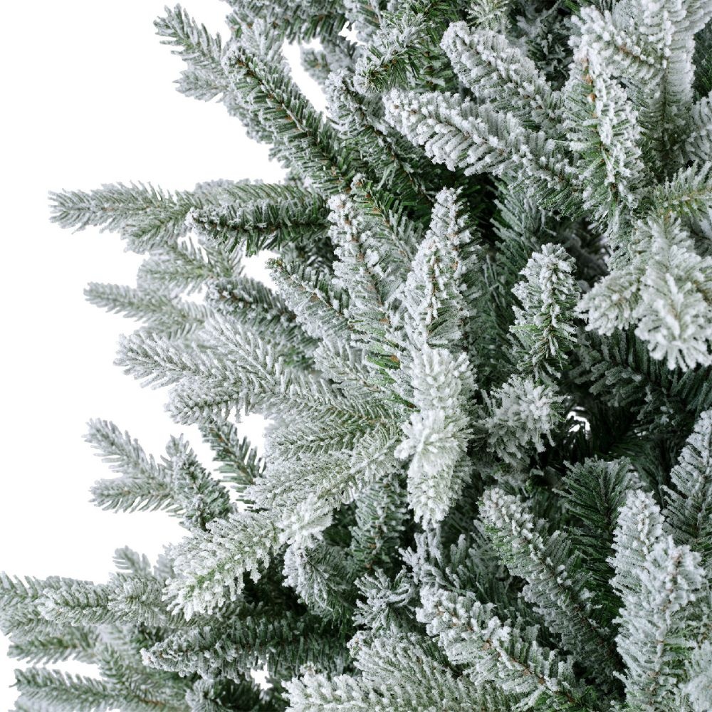 Allison Pine Snowy kunstkerstboom | wit/met sneeuw | 210cm