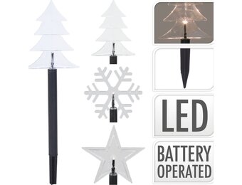 Tuinsteker verlichting | set van 5 | 37cm