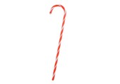 Kerstdecoratie zuurstok | rood\wit | 61cm