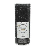 Kralenketting kerstboom | zwart | 10m