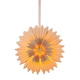 Sneeuwvlok van papier | zand/warm wit | 60cm