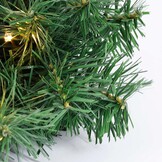 Norton kerstkrans | groen met LED lampjes | 45cm