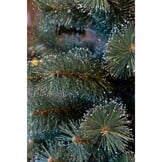 Glendon kerstguirlande | groen met bevroren details & LED lampjes | 270cm