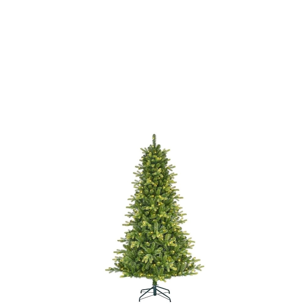Dayton kunstkerstboom | groen met LED lampjes | 120cm