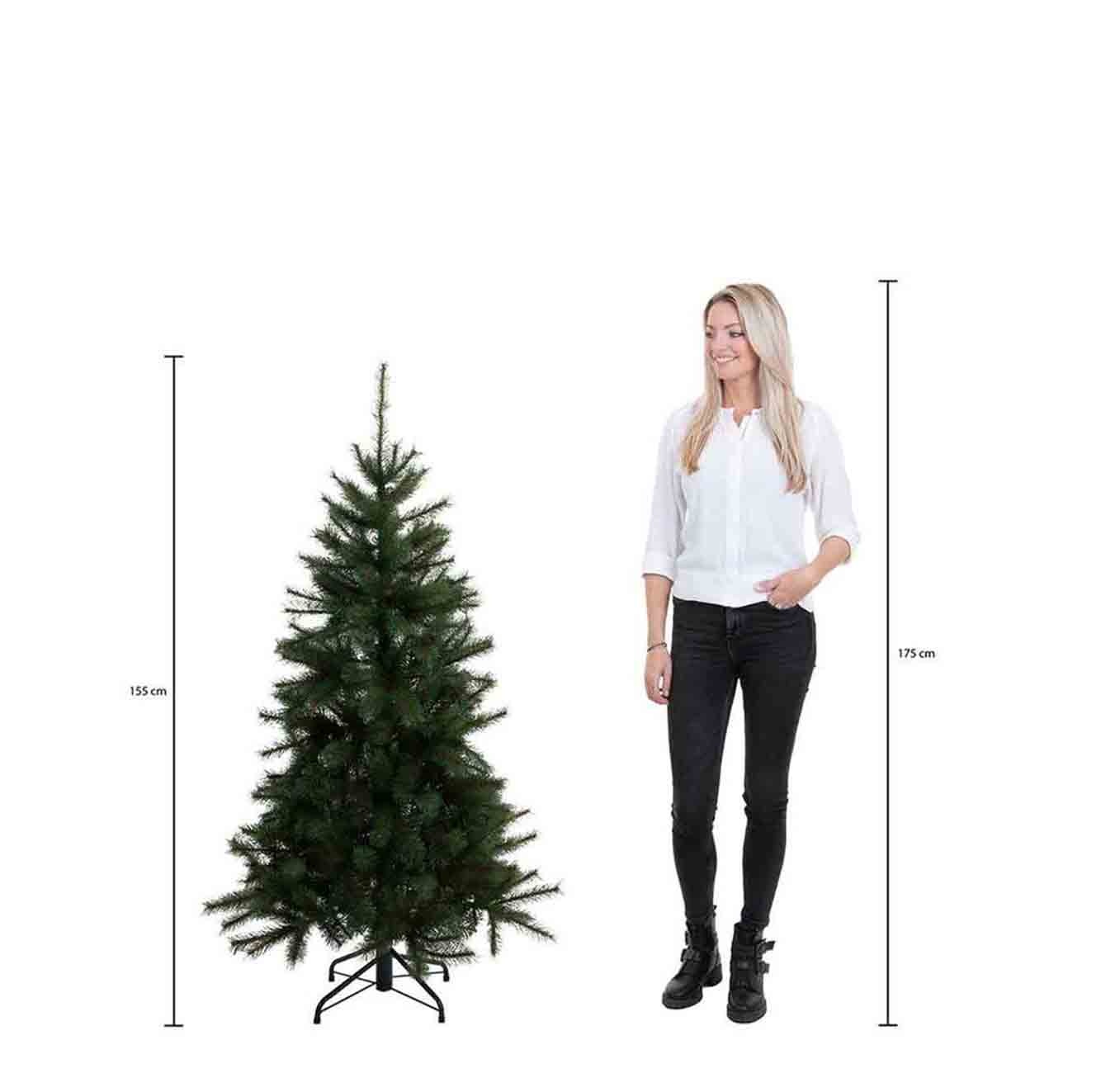 Tuscan kunstkerstboom | groen | 155cm