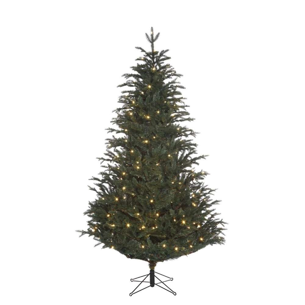 Frasier kunstkerstboom | groen met LED lampjes | 230cm