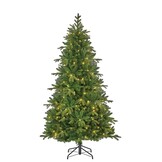 Brampton kunstkerstboom 230xø132cm | groen met 300 LED lampjes