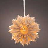 Sneeuwvlok van papier | zand | 50cm