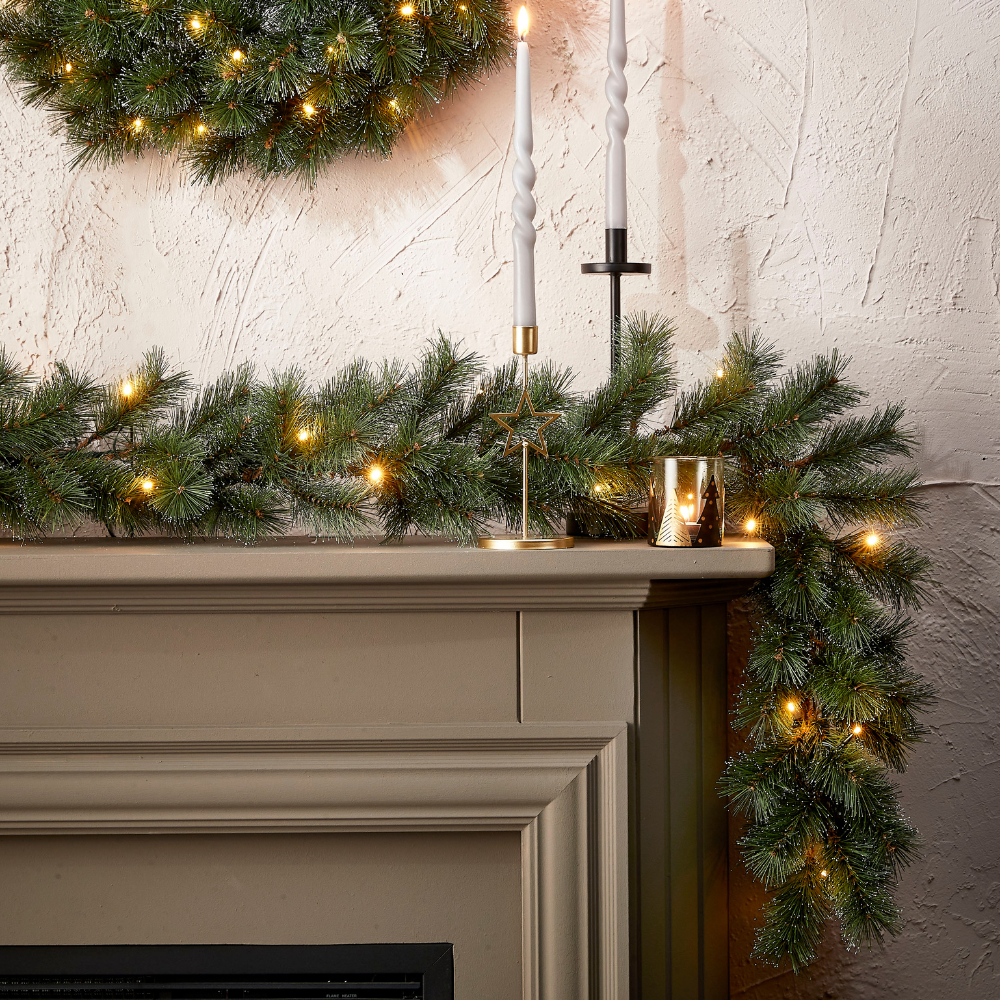 Hoe hang je een guirlande op?