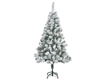 Rovinj Pine kunstkerstboom 150xø73cm | wit/met sneeuw