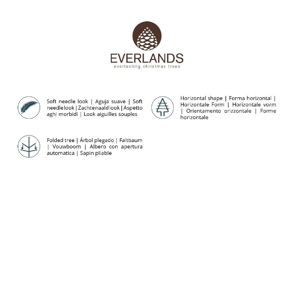 Pencil Pine Classic kunstkerstboom smal 180xø50cm | groen