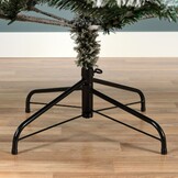 Monarch kunstkerstboom 180xø116cm | wit/met sneeuw