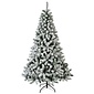 Everlands Monarch kunstkerstboom 240xø146cm | wit/met sneeuw