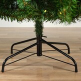 Monarch Pencil kunstkerstboom smal 210xø126cm | groen met 320 LED lampjes