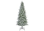Killington Fir kunstkerstboom smal 180xø93cm | wit/met sneeuw