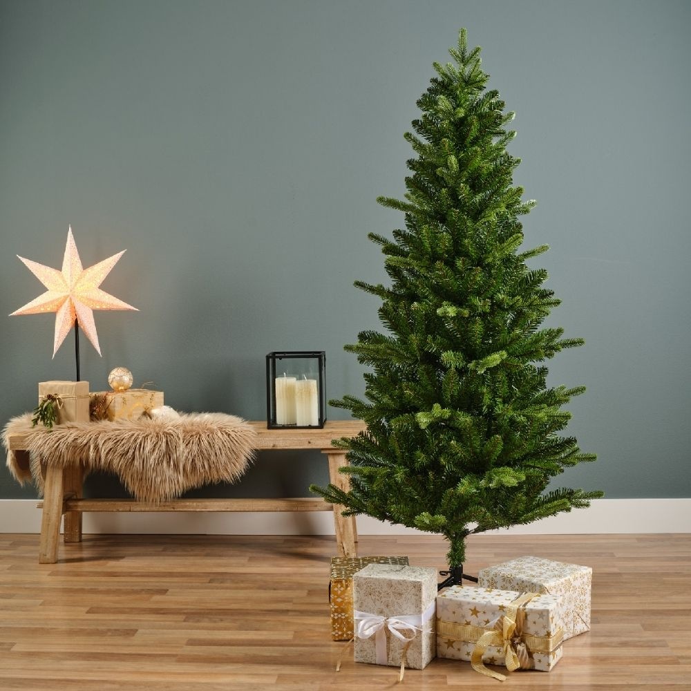 Killington Fir kunstkerstboom smal 150xø83cm | groen