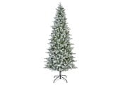 Killington Fir kunstkerstboom smal 240xø113cm | wit/met sneeuw