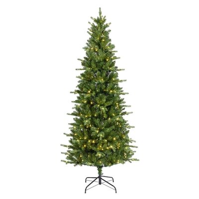 Killington Fir kunstkerstboom smal 240xø113cm | groen met 460 LED lampjes