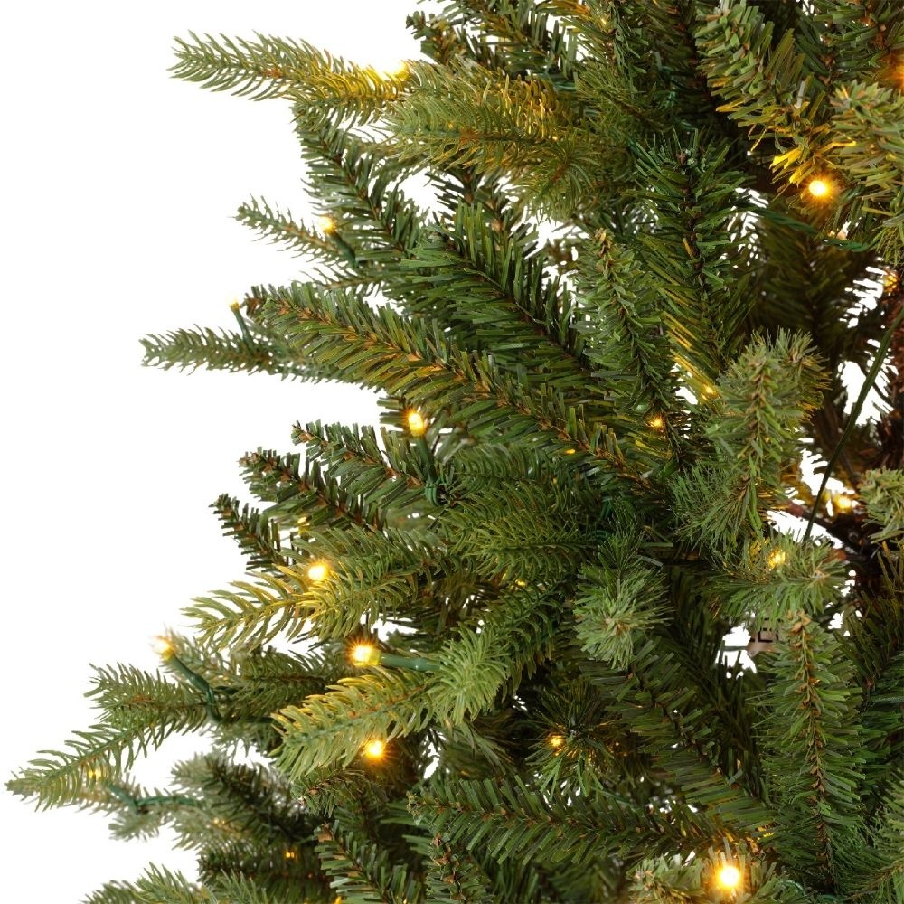 Allison Pine kunstkerstboom 180xø112cm | groen met 320 LED lampjes