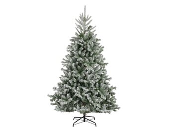 Alba Fir kunstkerstboom 210xø127cm | wit/met sneeuw