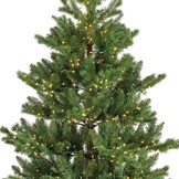 Alba Fir kunstkerstboom 210xø127cm | groen met 2400 LED lampjes