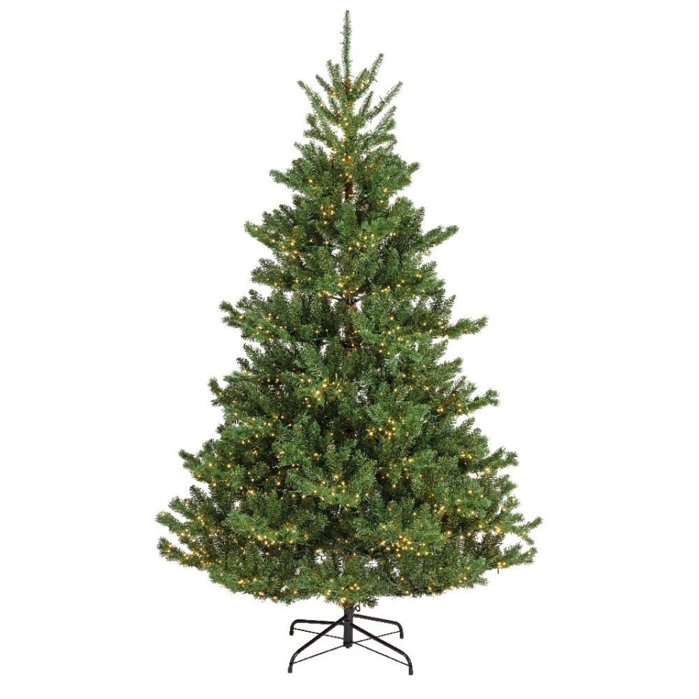 Alba Fir kunstkerstboom 210xø127cm | groen met 2400 LED lampjes