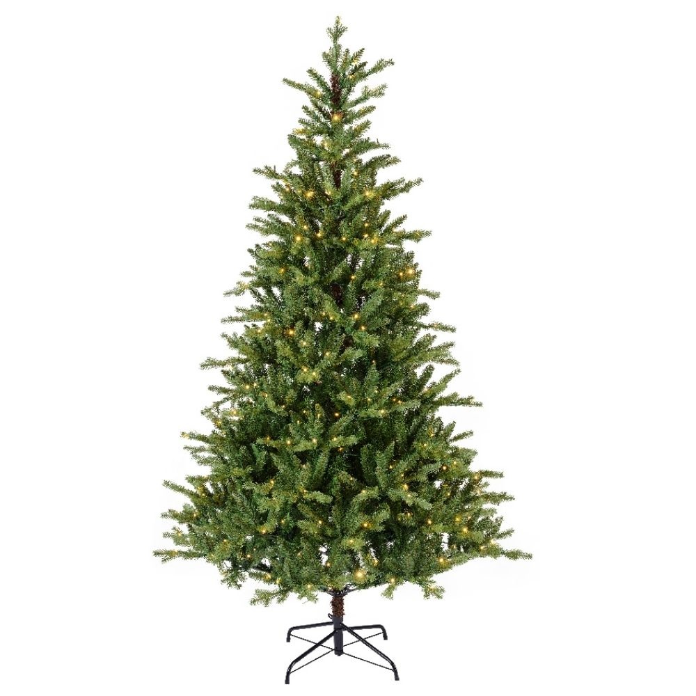Allison Pine kunstkerstboom 240xø152cm | groen met 560 LED lampjes